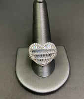 Corazón Baguette ring